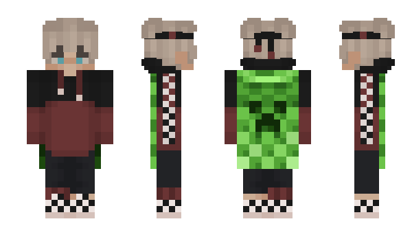 Minecraft skin CrazyTomOfficial
