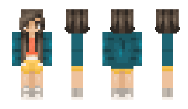 Minecraft skin aksana