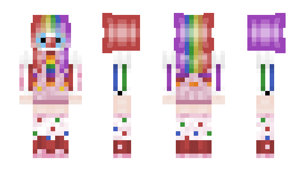 Minecraft skin wormygirl1