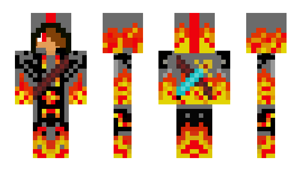 Minecraft скин по нику WFF4