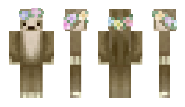 Minecraft skin sarahsloth