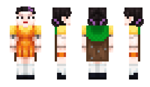 Minecraft скин по нику JuegoDelCalamar