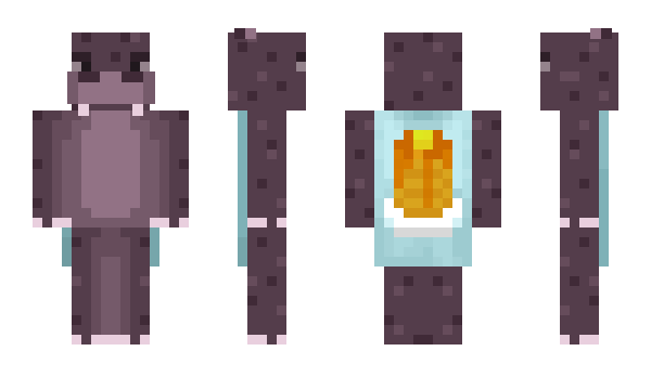 Minecraft скин по нику Hippopotomus