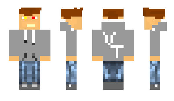 Minecraft skin KptnChris