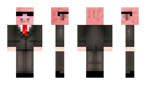 Minecraft skin Agent_Pig007