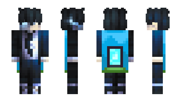 Minecraft skin Voidmid