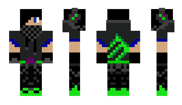 Minecraft skin Monster58_Cz