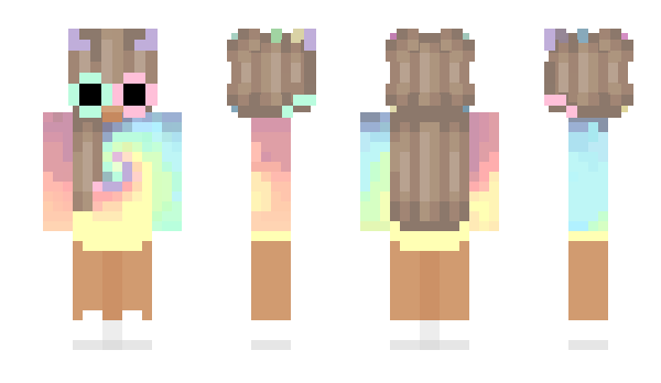 Minecraft skin EllFrankie