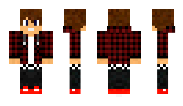 Minecraft skin Drewdie09