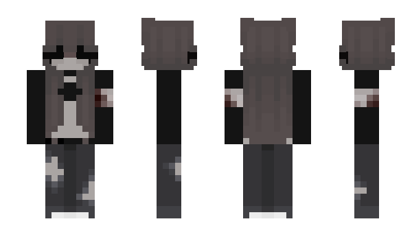 Minecraft skin merxcuriee