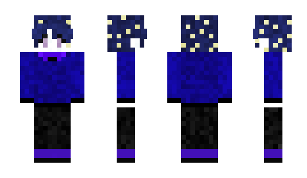 Minecraft skin Blue_Star_Boy