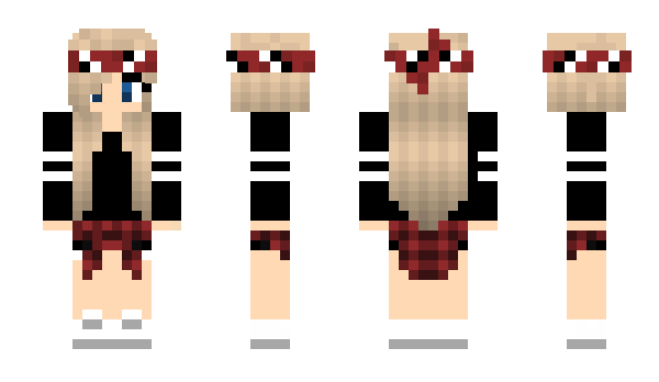 Minecraft skin DrewPickles