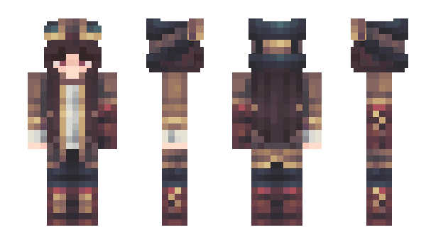 Minecraft skin Piliu