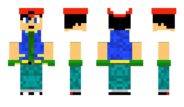 Minecraft skin Pleon