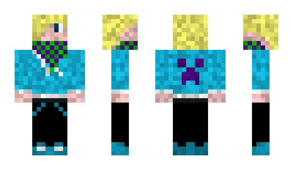 Minecraft skin steveblanc