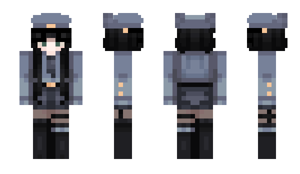 Minecraft скин по нику wolfuhu