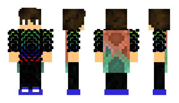 Minecraft скін по ніку Woebenn