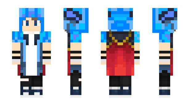 Minecraft skin HKXUAN416