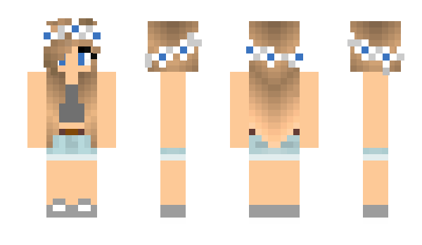 Minecraft skin BinIsi