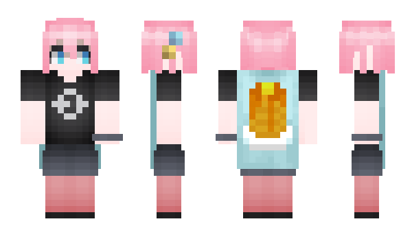 Minecraft скин по нику bobafeinmandy