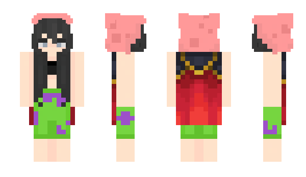 Minecraft skin zIsabellyxD