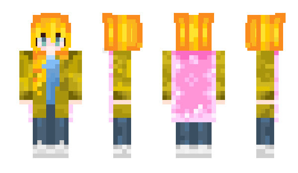 Minecraft skin MsBelkaFlight