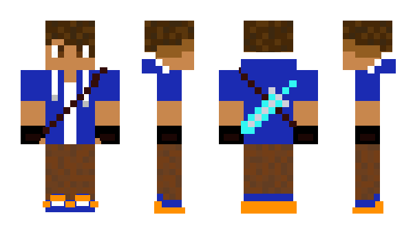 Minecraft skin Ryuken_Shiro