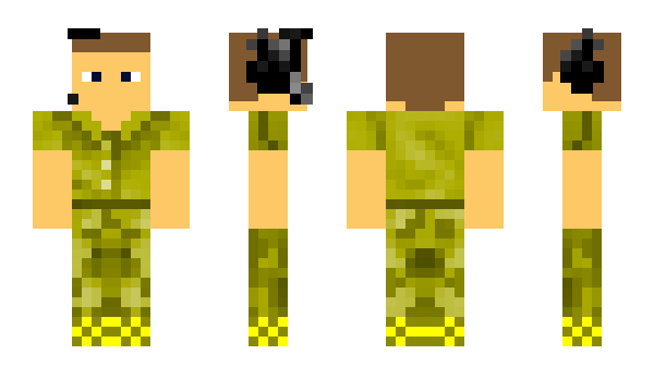 Minecraft skin Yollom