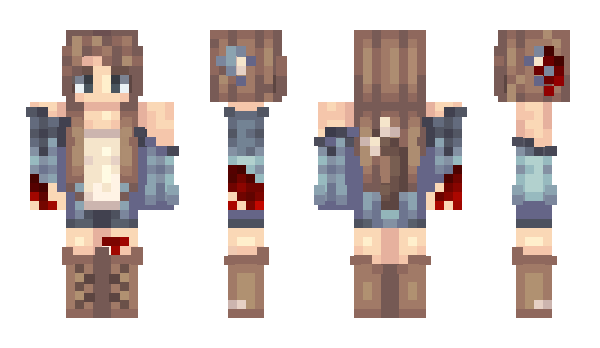 Minecraft skin xXCherry_BerryXx