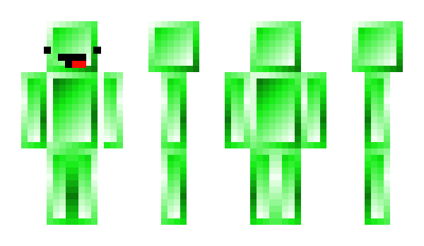 Minecraft скин по нику BlueAxolotll