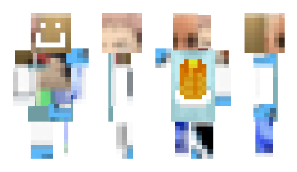 Minecraft skin enhanced_duk