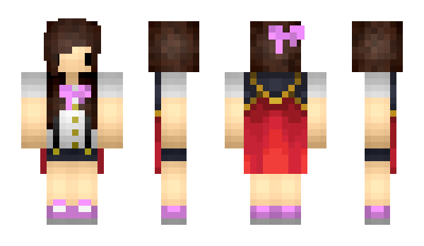 Minecraft skin kreret