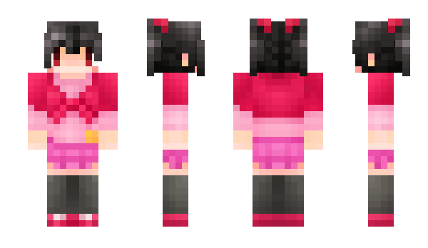 Minecraft skin cyberrose