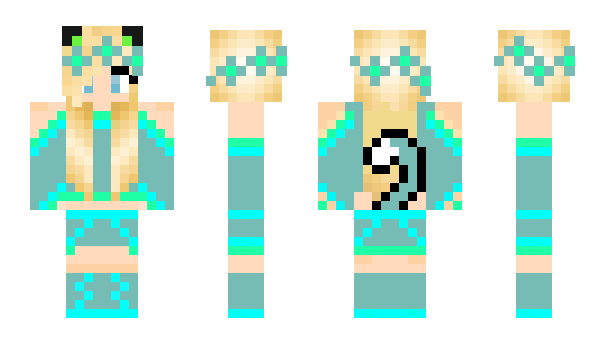 Minecraft skin LilAka