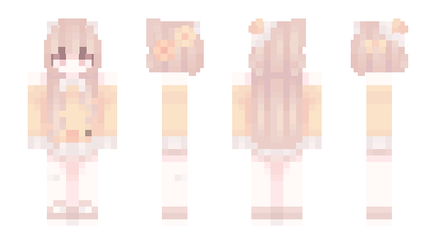 Minecraft skin helloKitty3