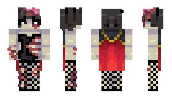 Minecraft skin fleshfatale