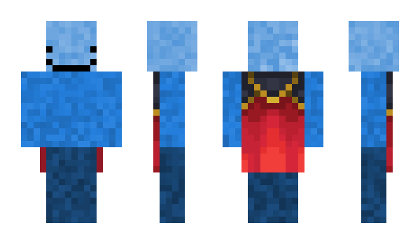 Minecraft skin TheColorBlue__