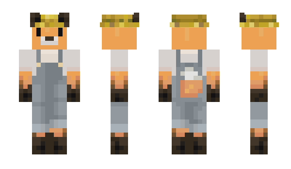 Minecraft скин по нику Iberu