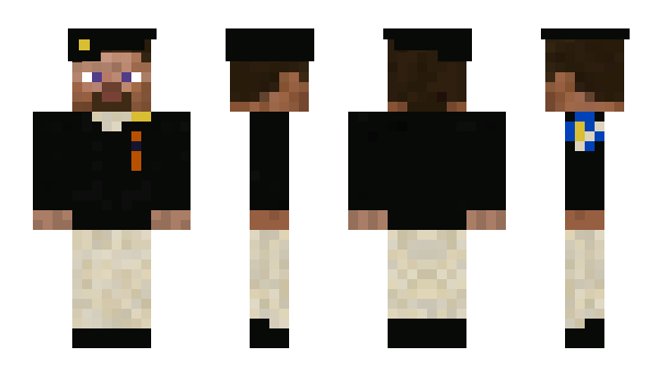 Minecraft skin Chalkveins