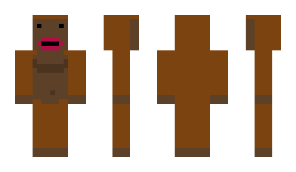 Minecraft skin canting