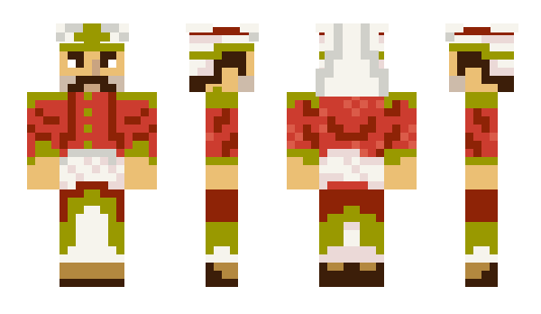 Minecraft skin FrenchJanissary