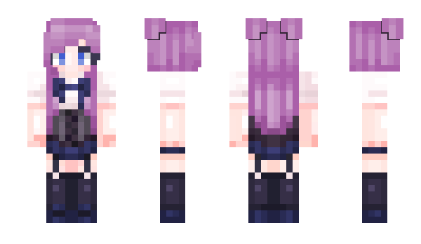 Minecraft skin AliceHeart