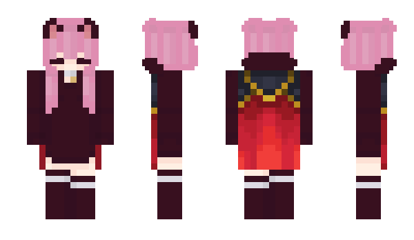 Minecraft skin Kropkaa_