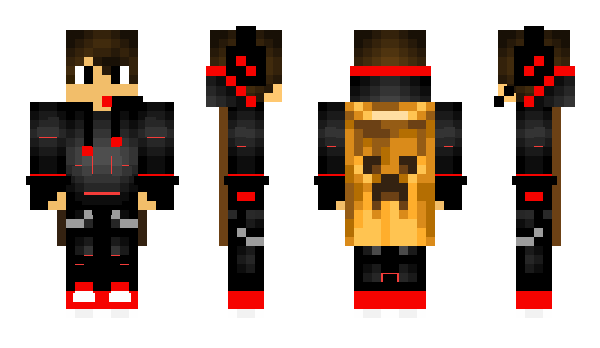 Minecraft skin RedKnight341