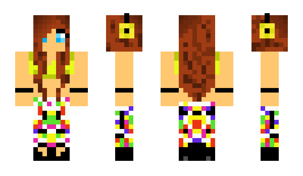 Minecraft skin GraceEmilija