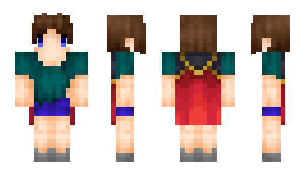 Minecraft skin A_tu