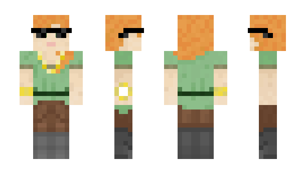 Minecraft skin FireRoz