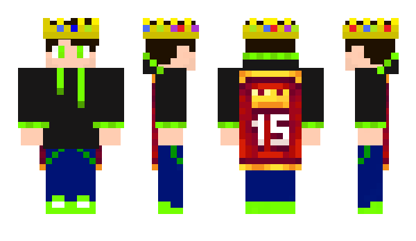 Minecraft skin Syekk