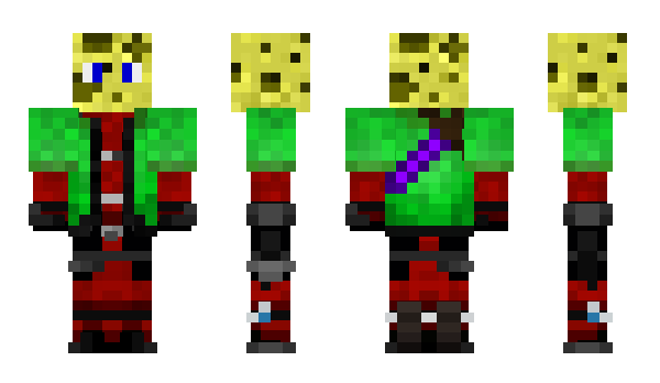 Minecraft skin Deadsponge