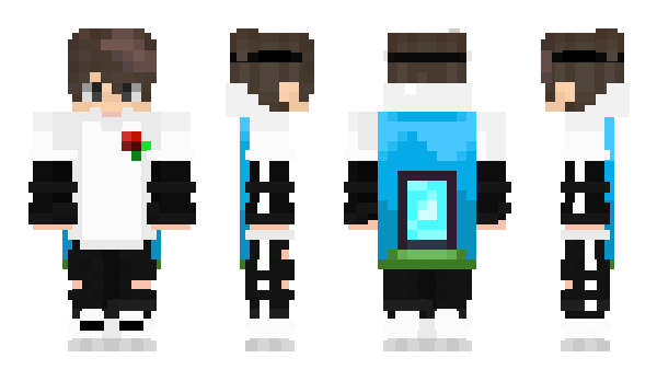 Minecraft скин по нику StaxPlays